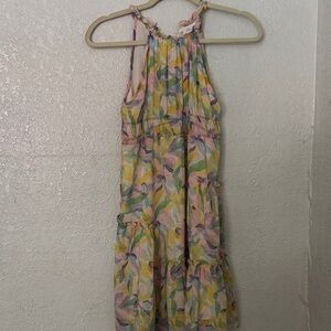 Zara Multicolor Floral Kids Romper